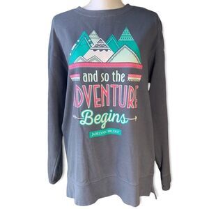 🖤 Jadelynn Brooke | Adventure Begins Oversized Sweatshirt